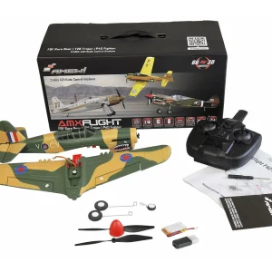 Amewi Warbird AMXflight P40 Fighter, Gyro, 4 Canaux, 384 Mm, RTF – Avions soldes magasin 7