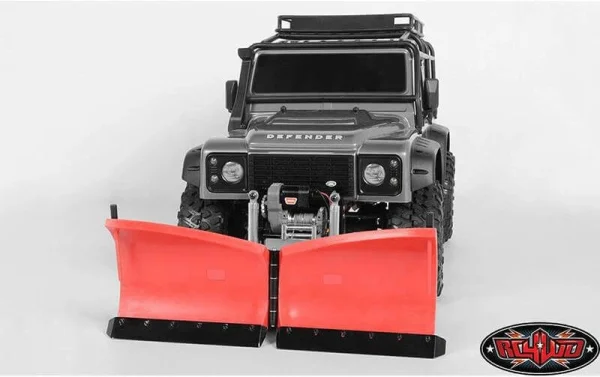 RC4WD Chasse-neige Pour Modèles Réduits Super Duty V Rouge – Accessoires RC Protections acheteurs 3