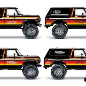 soldes en ligne RC4WD Autocollant Decals Style A TRX-4 Bronco – Accessoires RC 9