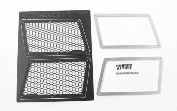 Officielle RC4WD Grille De Protection Pour Modèles Réduits Lunette Arrière Latérale, SCX10 II Cherokee – Accessoires RC 1