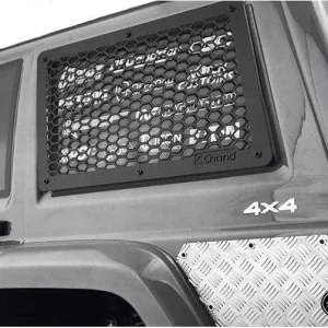 Officielle RC4WD Grille De Protection Pour Modèles Réduits Lunette Arrière Latérale, SCX10 II Cherokee – Accessoires RC 6