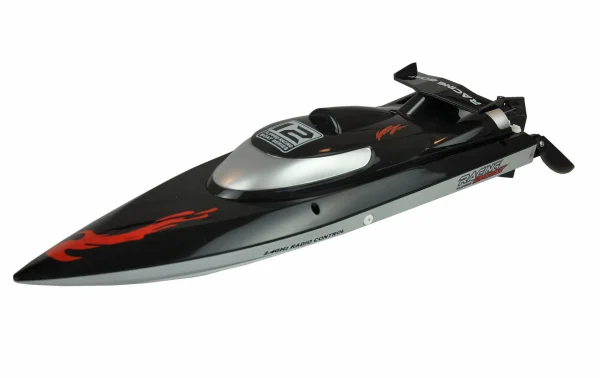 Amewi Bateau à Moteur WaveX Black Edition RTR – Navires RC mode pas cher 1