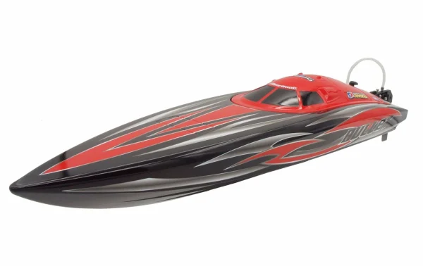 vente en ligne Amewi Bateau à Moteur Bullet V3 Mono 4S Brushless ARTR – Navires RC 1