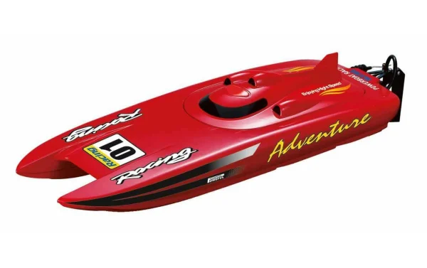 boutique en ligne Amewi Catamaran Adventure RTR Rouge – Navires RC 1