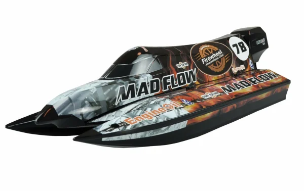 meilleur service Amewi Bateau à Moteur Mad Flow V3 Formel 1 3S Brushless ARTR – Navires RC 1