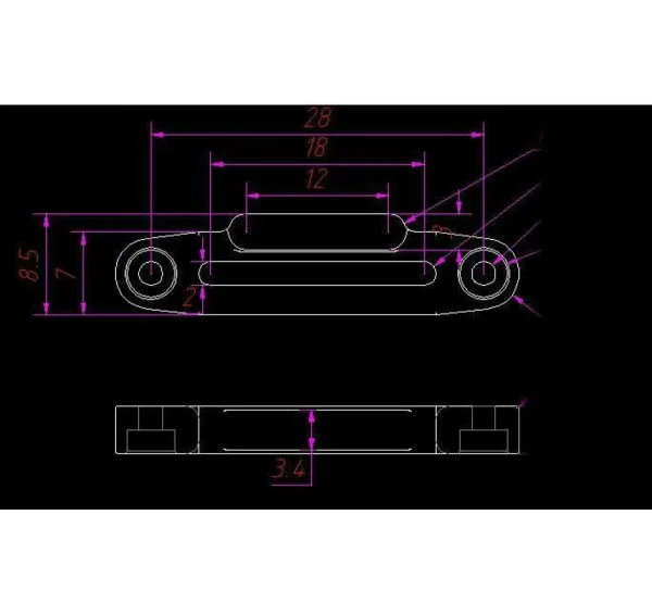 RC4WD Guide De Câble Pour Modèles Réduits 1:10 Winch 1:10 – Accessoires RC De Qualité 3