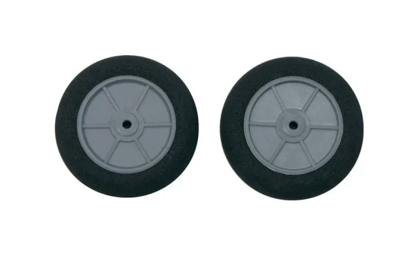 OEM Caoutchouc Mousse Super Roue Légère 45 Mm, 2 Pièces – Avions Pièce De Rechange mode 1